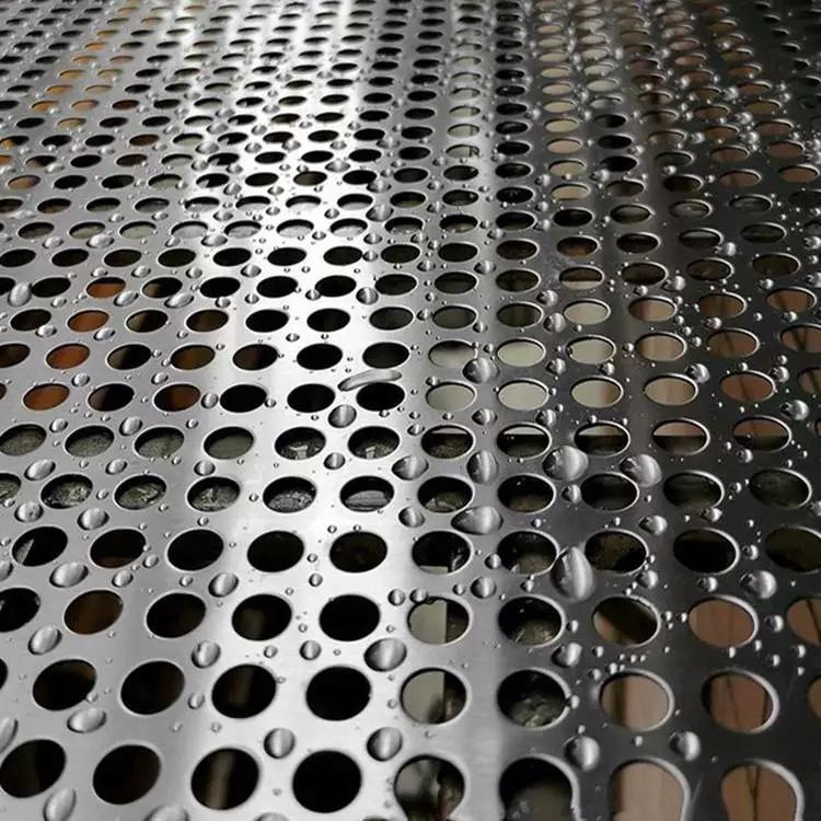 福建什么是不锈钢拉丝贴膜冲孔板？